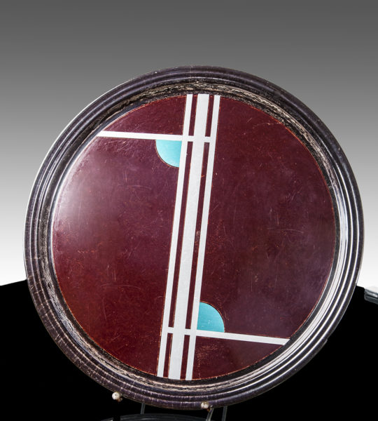 Tablett American Streamline Art Deco, Westinghouse USA, Josephs Art Interior