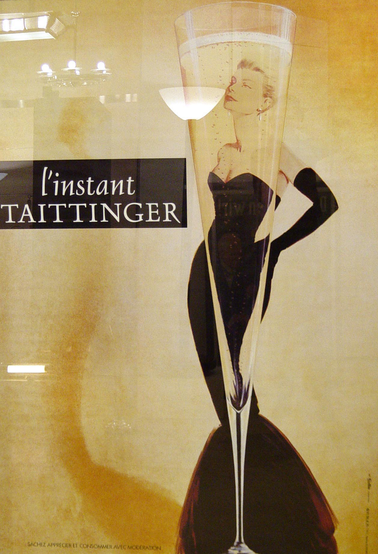 Plakat «L’instant Taittinger »